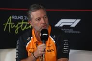Zak Brown at the F1 United States Grand Prix - Practice and Spring Qualifying - Source: Getty